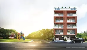 M2K Olive Greens Floors Elevation View – Sector 104 Gurgaon